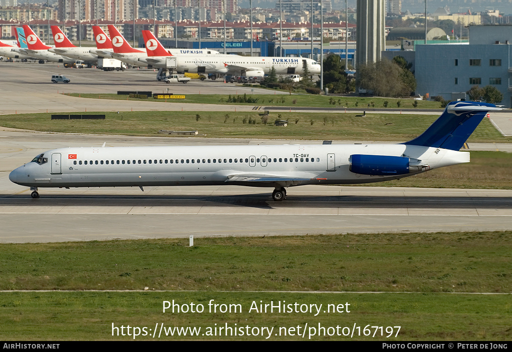 Aircraft Photo of TC-OAV | McDonnell Douglas MD-83 (DC-9-83) | AirHistory.net #167197