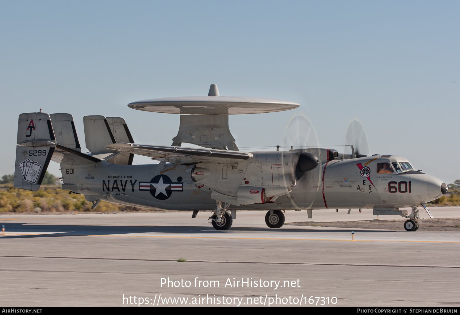 Aircraft Photo of 165299 / 5299 | Grumman E-2C Hawkeye | USA - Navy | AirHistory.net #167310