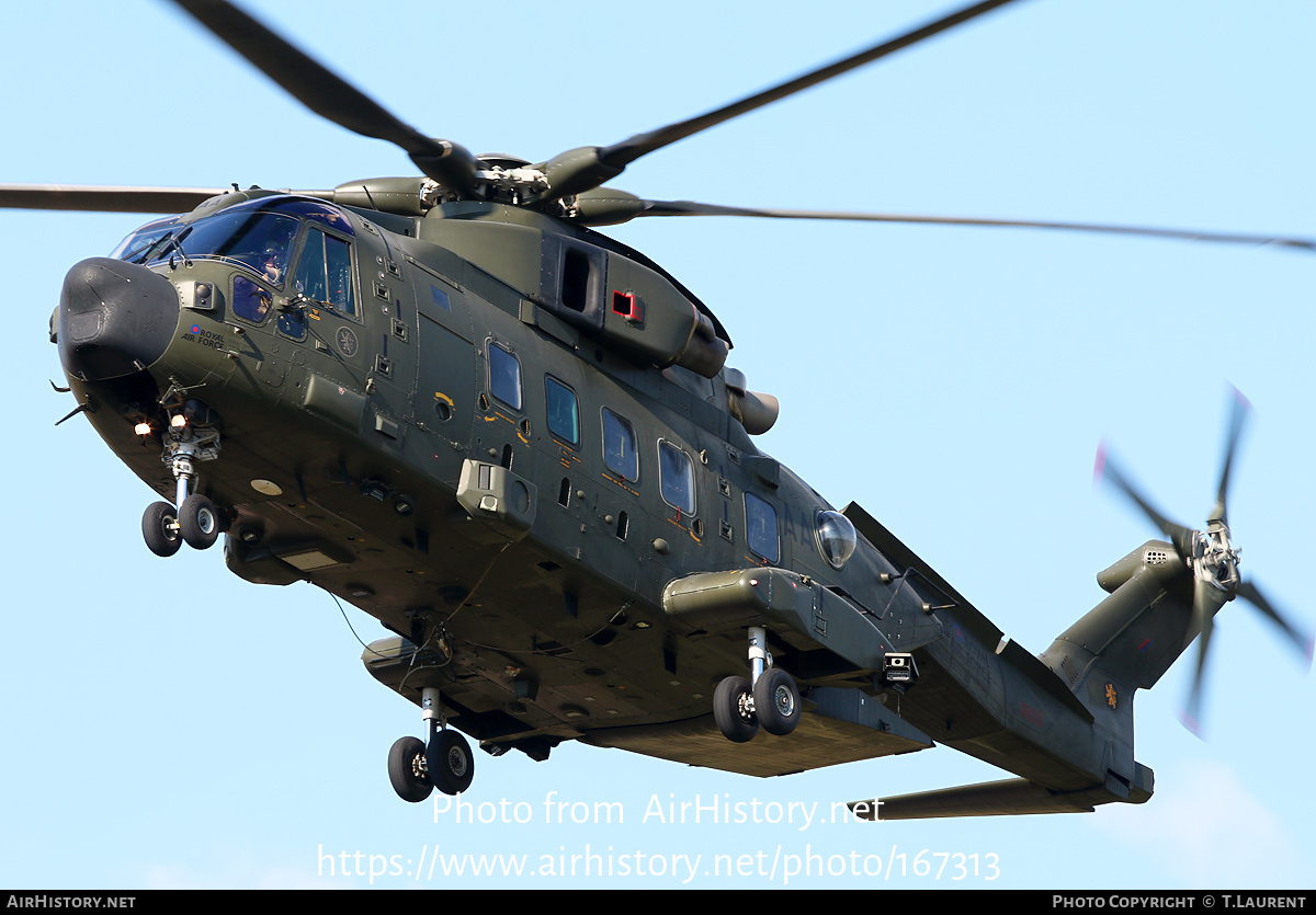 Aircraft Photo of ZJ990 | AgustaWestland EH101-512 Merlin HC3A | UK - Air Force | AirHistory.net #167313