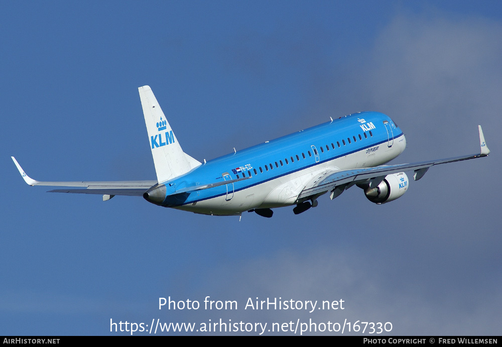 Aircraft Photo of PH-EZC | Embraer 190STD (ERJ-190-100STD) | KLM Cityhopper | AirHistory.net #167330