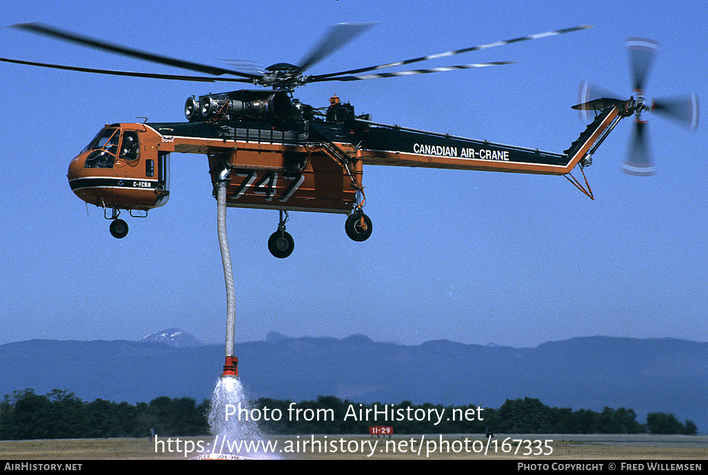 Aircraft Photo of C-FCRN | Sikorsky S-64E Skycrane | Canadian Air-Crane | AirHistory.net #167335