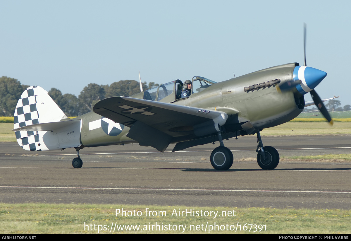 Aircraft Photo of VH-PFO / 42-104986 | Curtiss P-40N Kittyhawk Mk.IV | USA - Air Force | AirHistory.net #167391