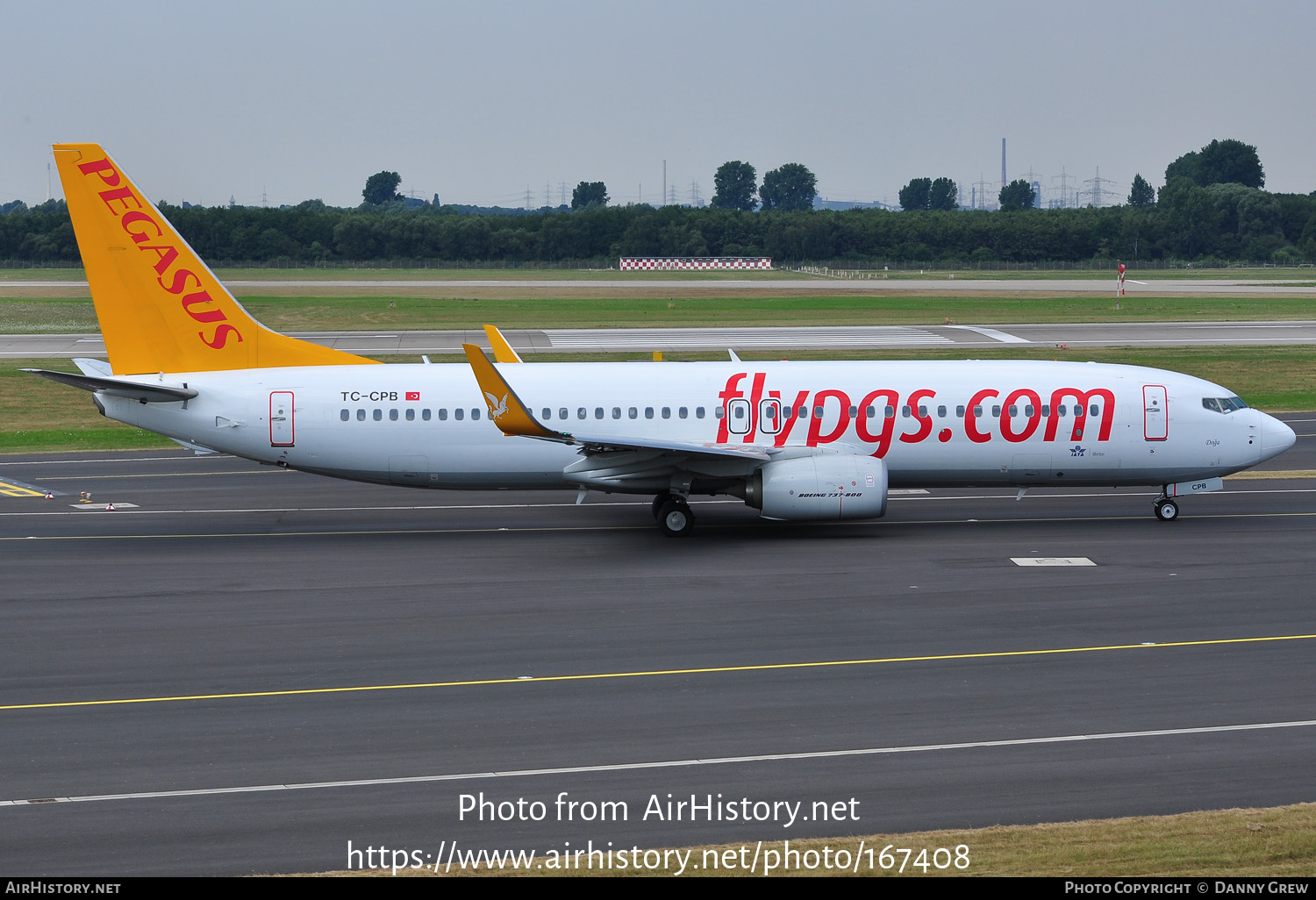 Aircraft Photo of TC-CPB | Boeing 737-82R | Pegasus Airlines | AirHistory.net #167408