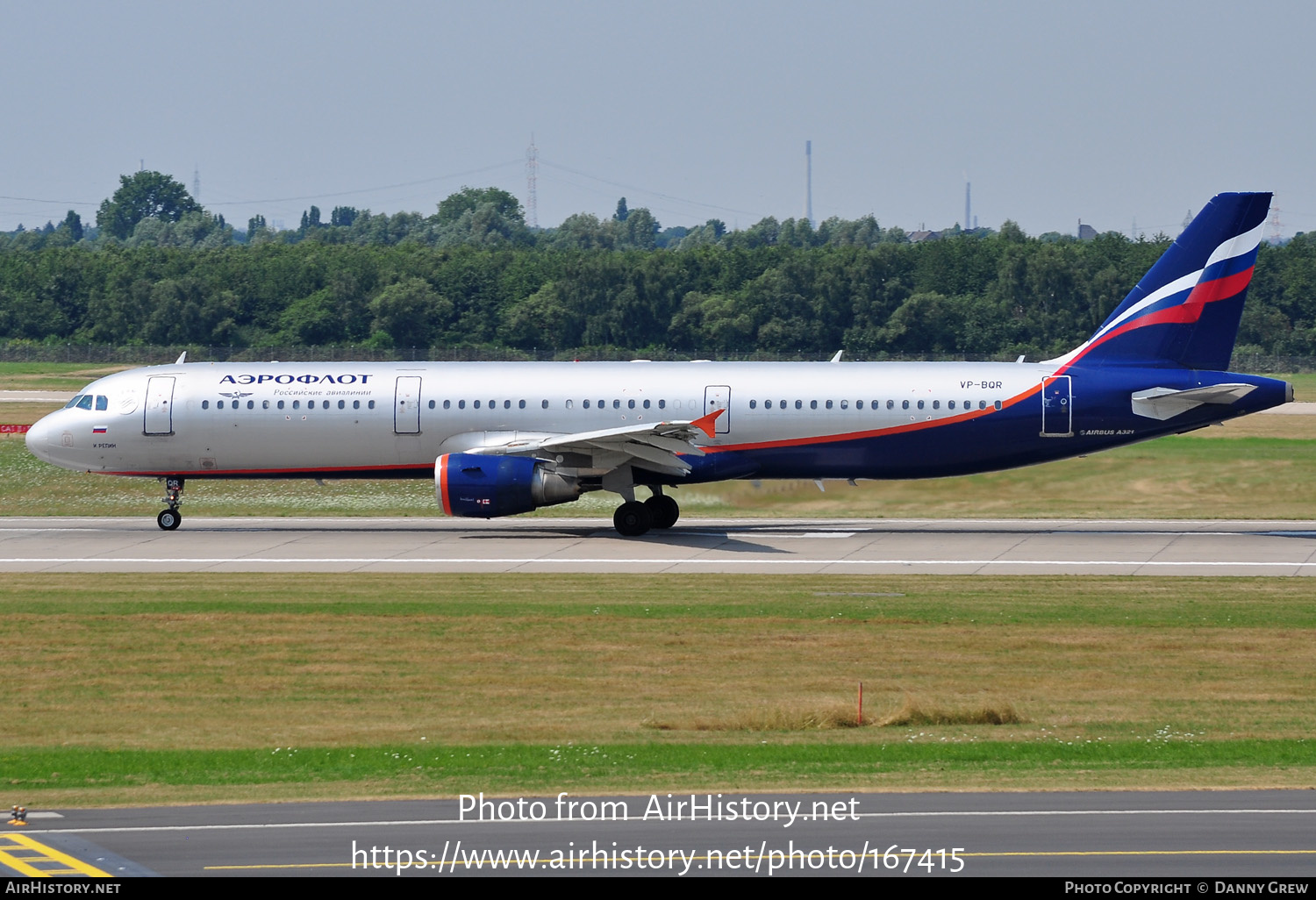 Aircraft Photo of VP-BQR | Airbus A321-211 | Aeroflot - Russian Airlines | AirHistory.net #167415