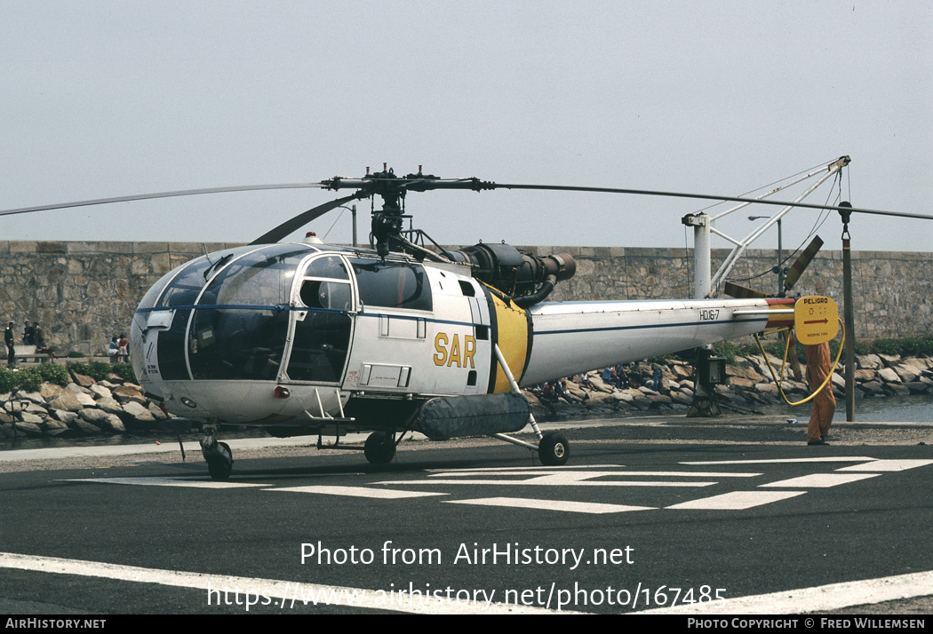 Aircraft Photo of HD.16-7 | Aerospatiale SA-319B Alouette III | Spain - Air Force | AirHistory.net #167485