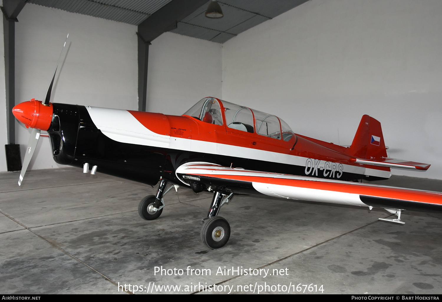 Aircraft Photo of OK-CRS | Zlin Z-526F Trener Master | AirHistory.net #167614