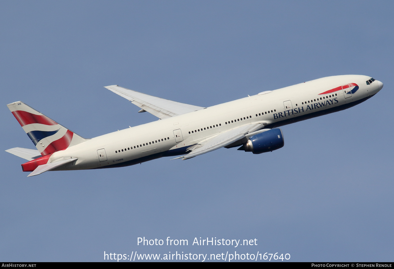 Aircraft Photo of G-YMMB | Boeing 777-236/ER | British Airways | AirHistory.net #167640