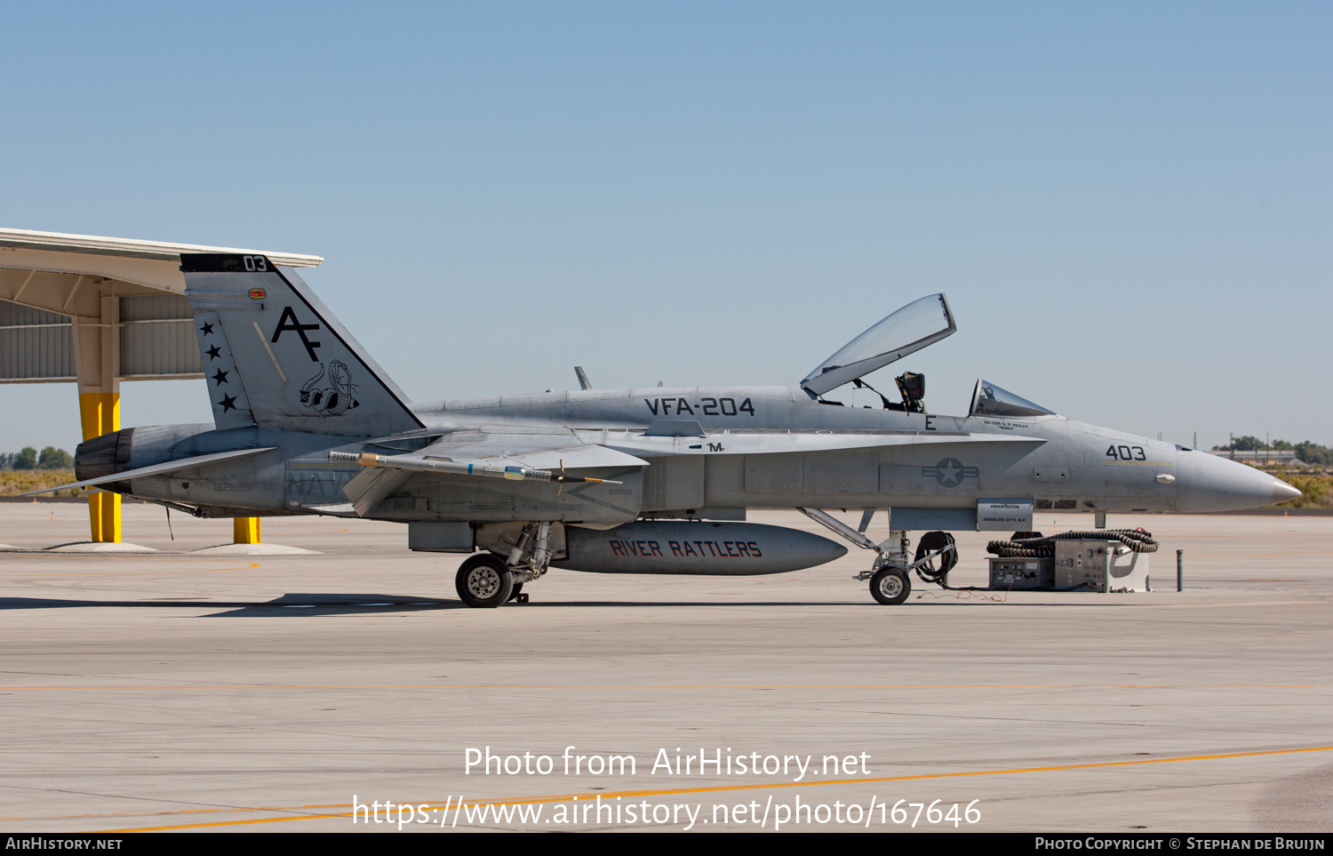 Aircraft Photo of 162899 | McDonnell Douglas F/A-18A+ Hornet | USA - Navy | AirHistory.net #167646