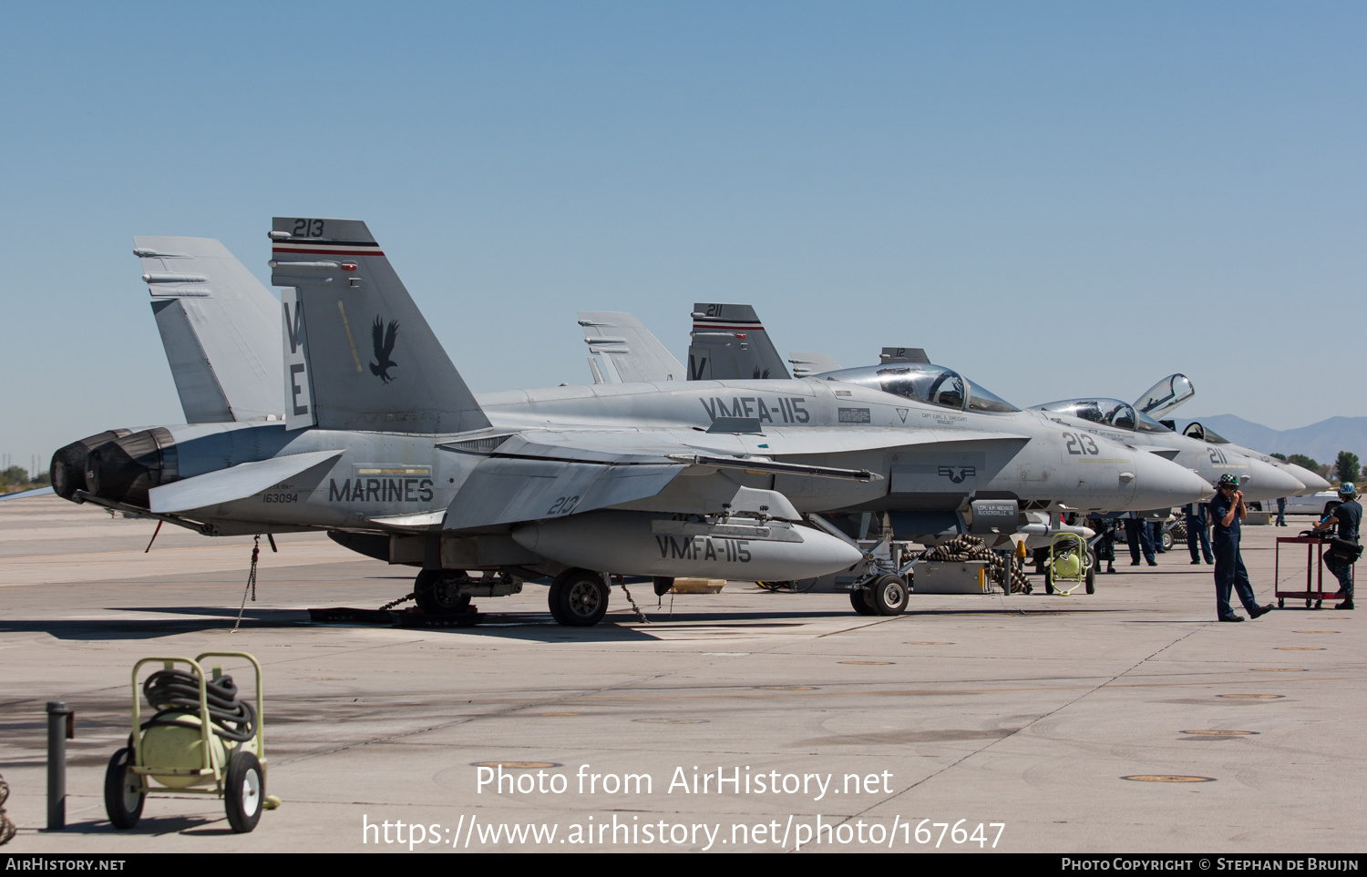 Aircraft Photo of 163094 | McDonnell Douglas F/A-18A Hornet | USA - Marines | AirHistory.net #167647