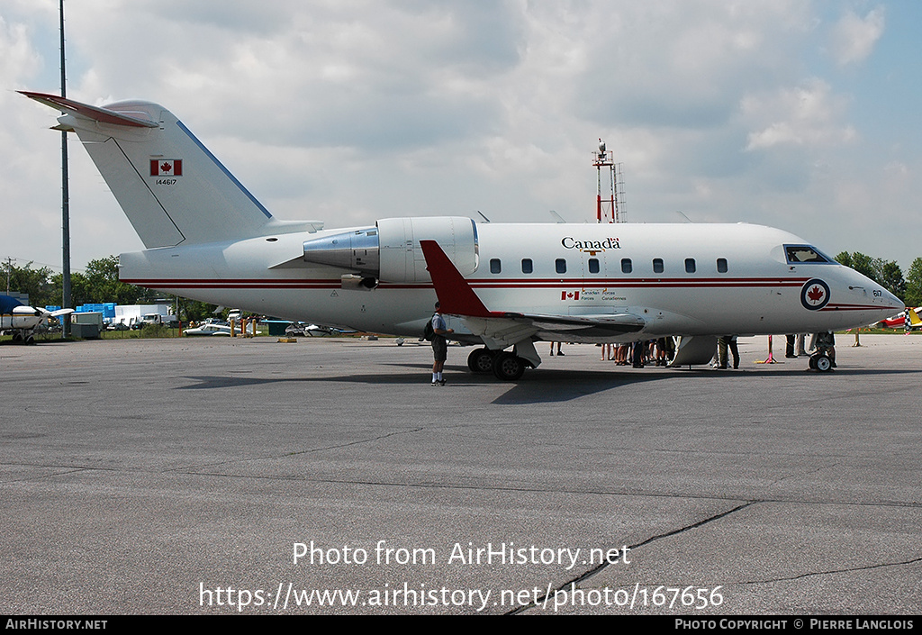 Aircraft Photo of 144617 | Bombardier CC-144C Challenger (604/CL-600-2B16) | Canada - Air Force | AirHistory.net #167656