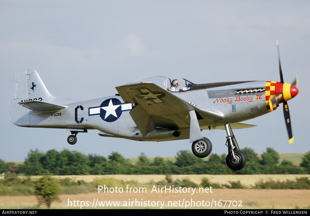 Aircraft Photo of F-AZSB / 411622 | North American P-51D Mustang | USA - Air Force | AirHistory.net #167702