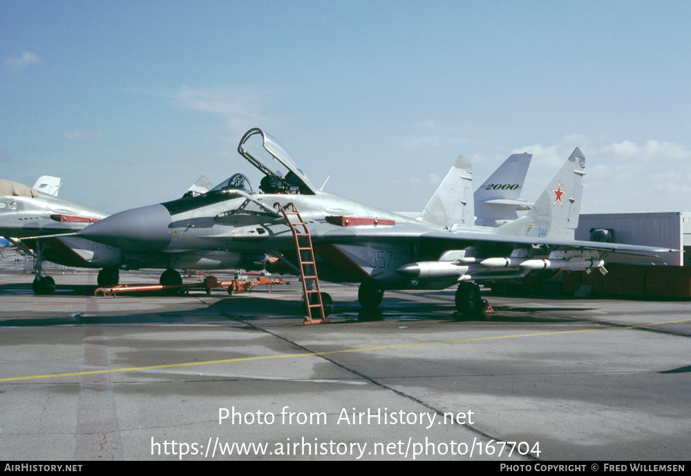 Aircraft Photo of 357 blue | Mikoyan-Gurevich MiG-29SD (9-12SD) | Russia - Air Force | AirHistory.net #167704