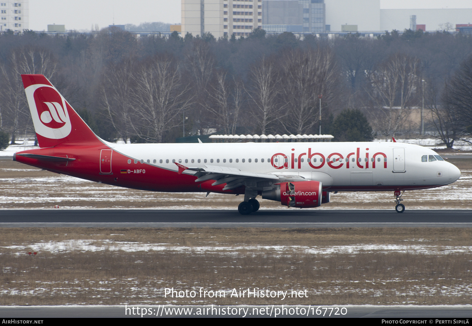 Aircraft Photo of D-ABFO | Airbus A320-214 | Air Berlin | AirHistory.net #167720