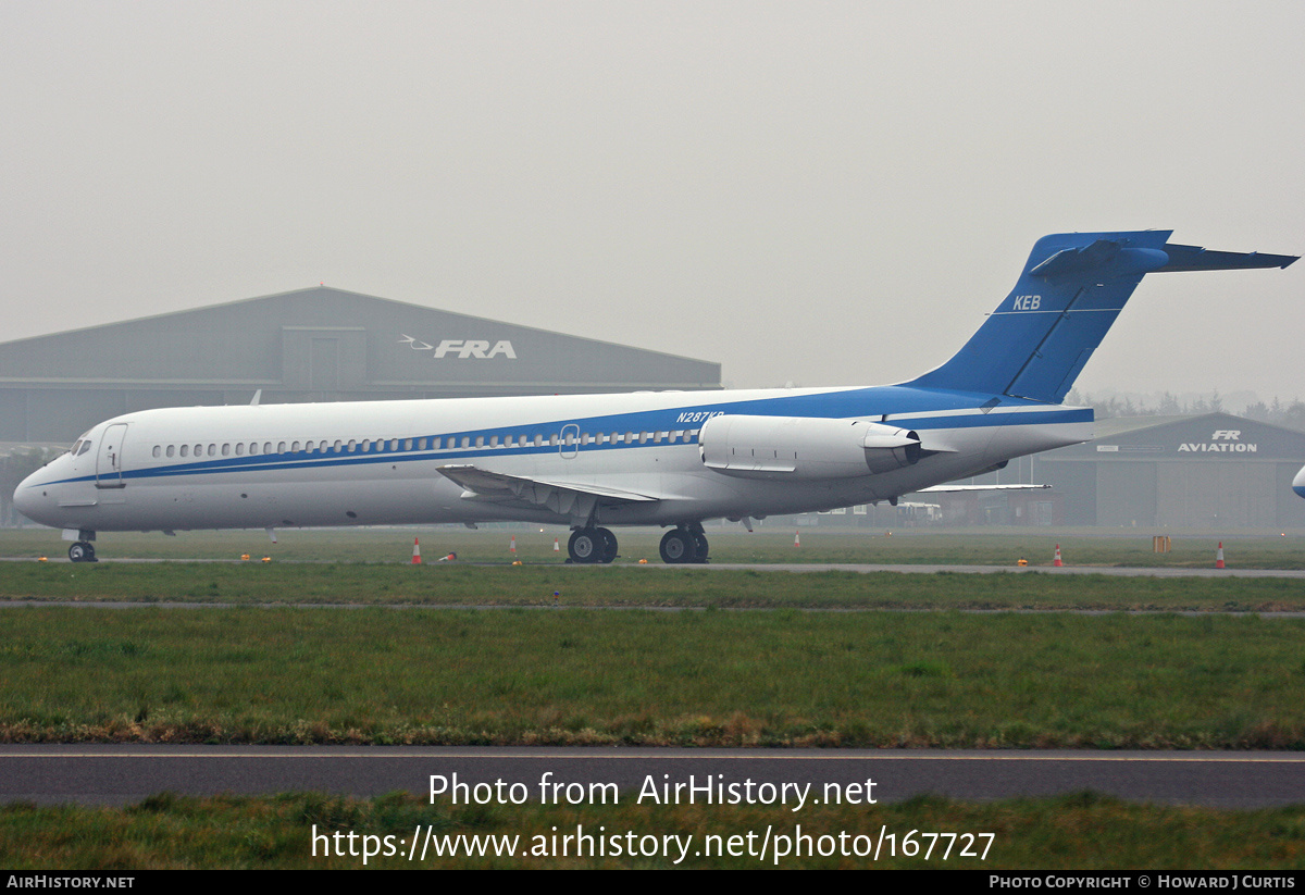 Aircraft Photo of N287KB | McDonnell Douglas MD-87 (DC-9-87) | KEB Aircraft | AirHistory.net #167727