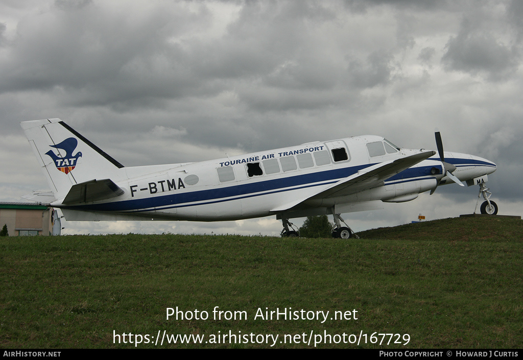 Aircraft Photo of F-BTMA | Beech 99 Airliner | TAT - Touraine Air Transport | AirHistory.net #167729