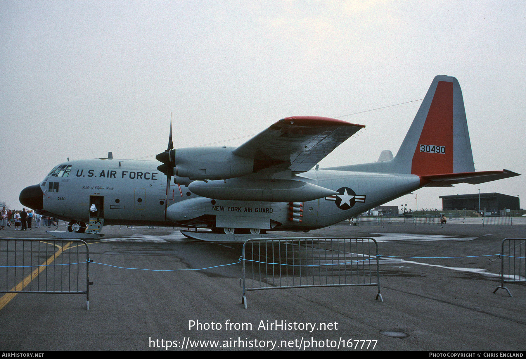 Aircraft Photo of 83-0490 / 30490 | Lockheed LC-130H Hercules (L-382) | USA - Air Force | AirHistory.net #167777