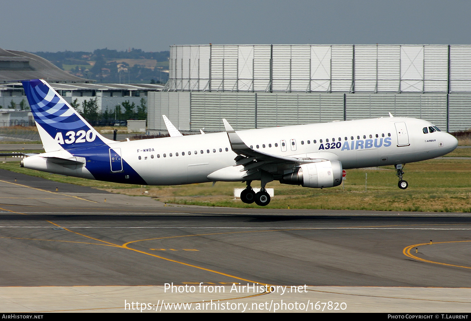 Aircraft Photo of F-WWBA | Airbus A320-111 | Airbus | AirHistory.net ...