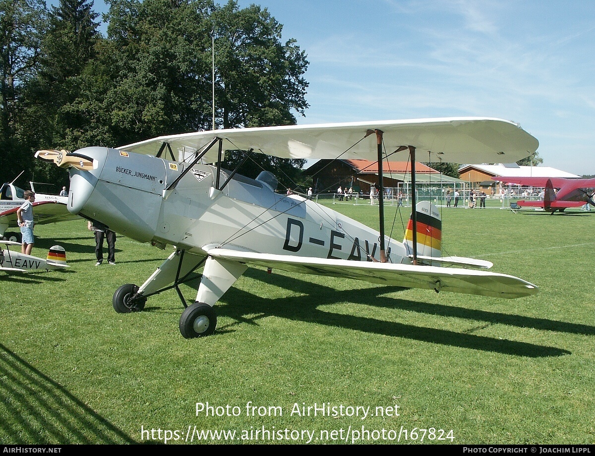 Aircraft Photo of D-EAVV | Bucker Bu-131B Jungmann | AirHistory.net #167824