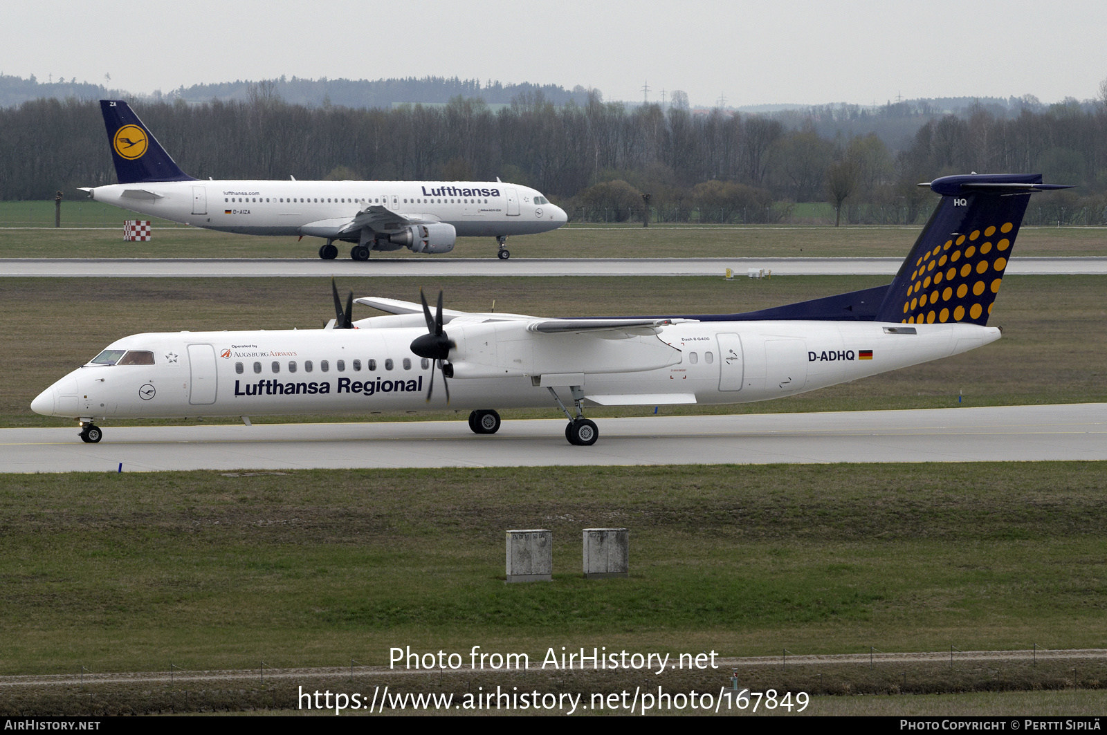 Aircraft Photo of D-ADHQ | Bombardier DHC-8-402 Dash 8 | Lufthansa Regional | AirHistory.net #167849