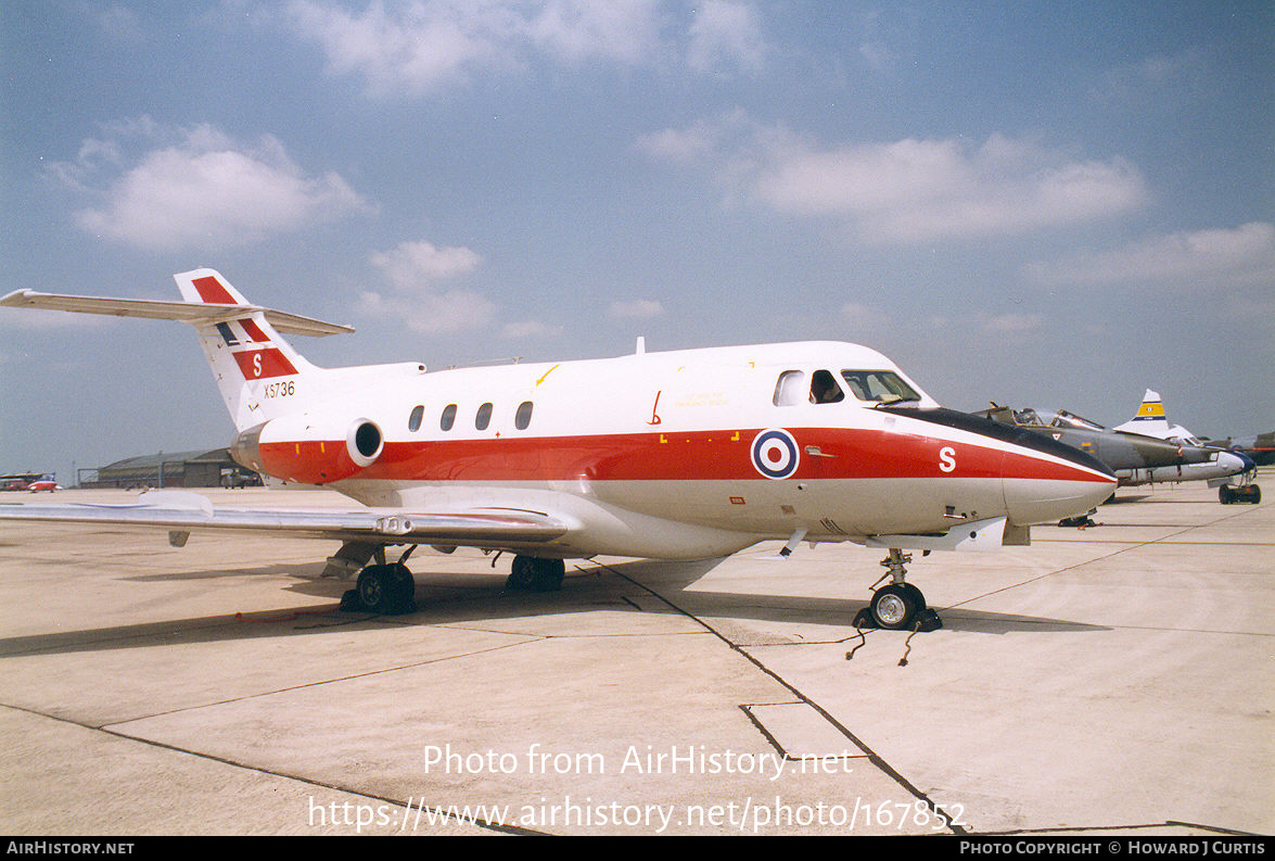 Aircraft Photo of XS736 | Hawker Siddeley HS-125-2 Dominie T1 | UK - Air Force | AirHistory.net #167852