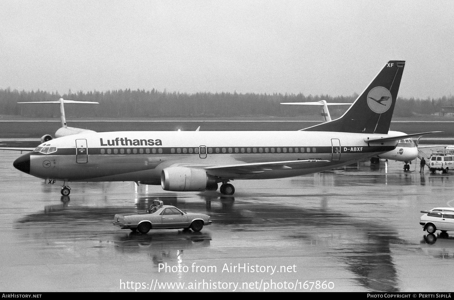 Aircraft Photo of D-ABXF | Boeing 737-330 | Lufthansa | AirHistory.net #167860