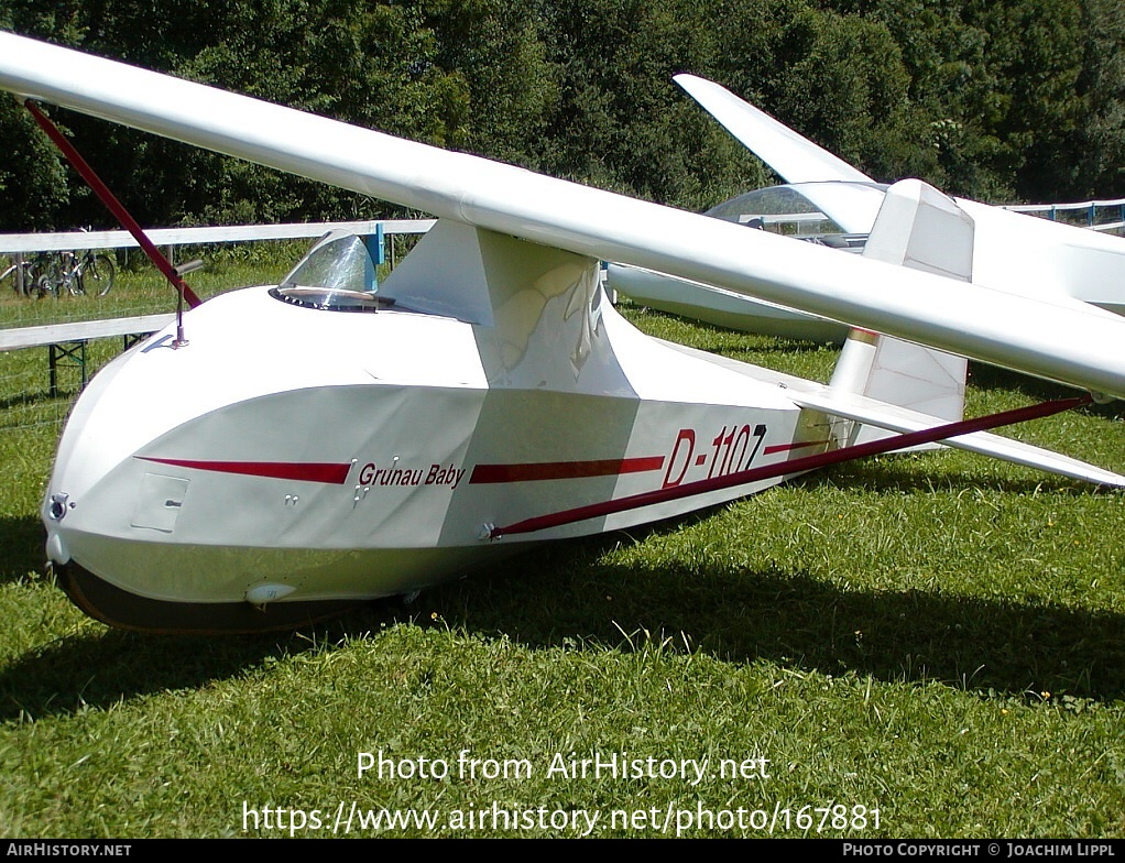 Aircraft Photo of D-1107 | Schneider Grunau Baby III | AirHistory.net #167881