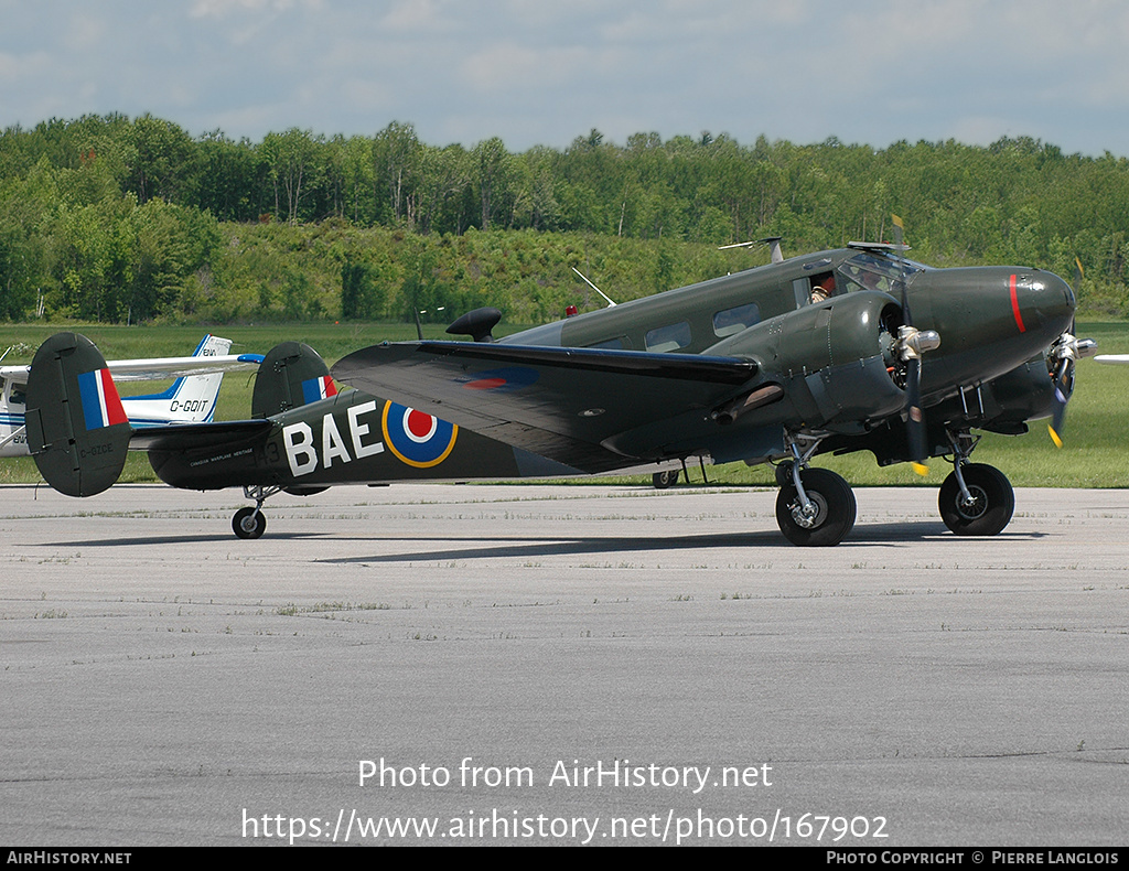 Aircraft Photo of C-GZCE / 143 | Beech D18S | Canadian Warplane Heritage | Canada - Air Force | AirHistory.net #167902