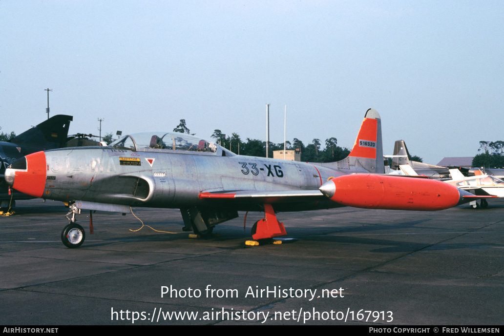 Aircraft Photo of 516520 | Lockheed T-33A | France - Air Force | AirHistory.net #167913