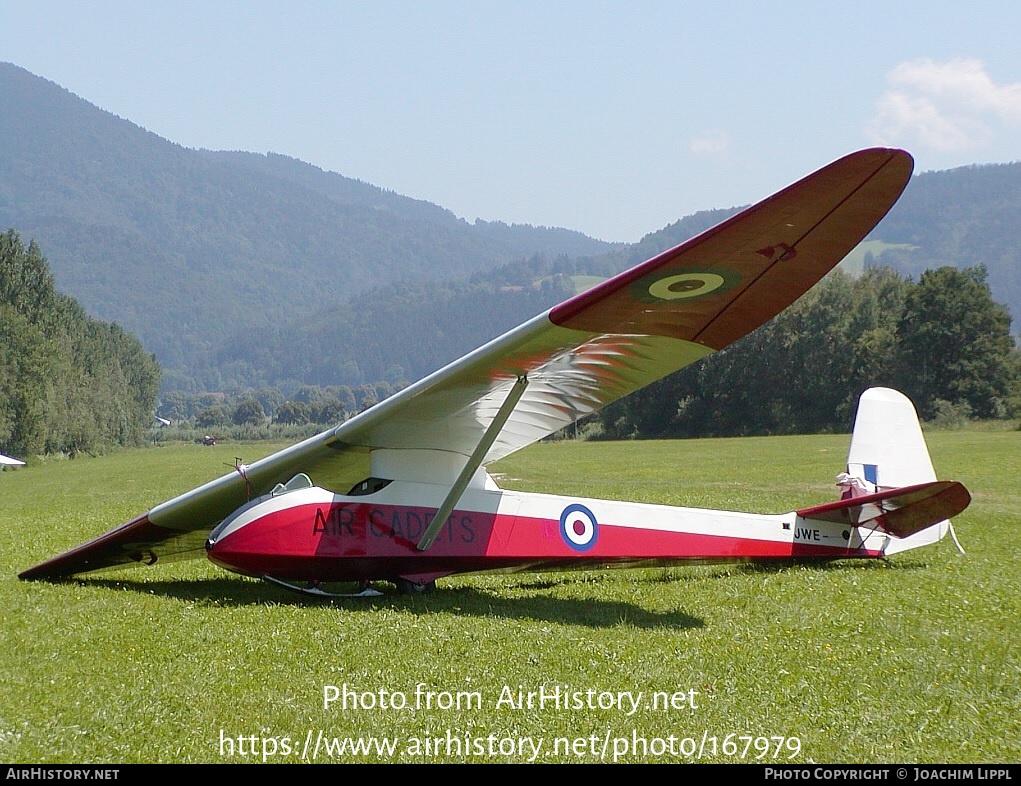 Aircraft Photo of BGA4822 | Slingsby T-21B Sedbergh | UK - Air Force | AirHistory.net #167979