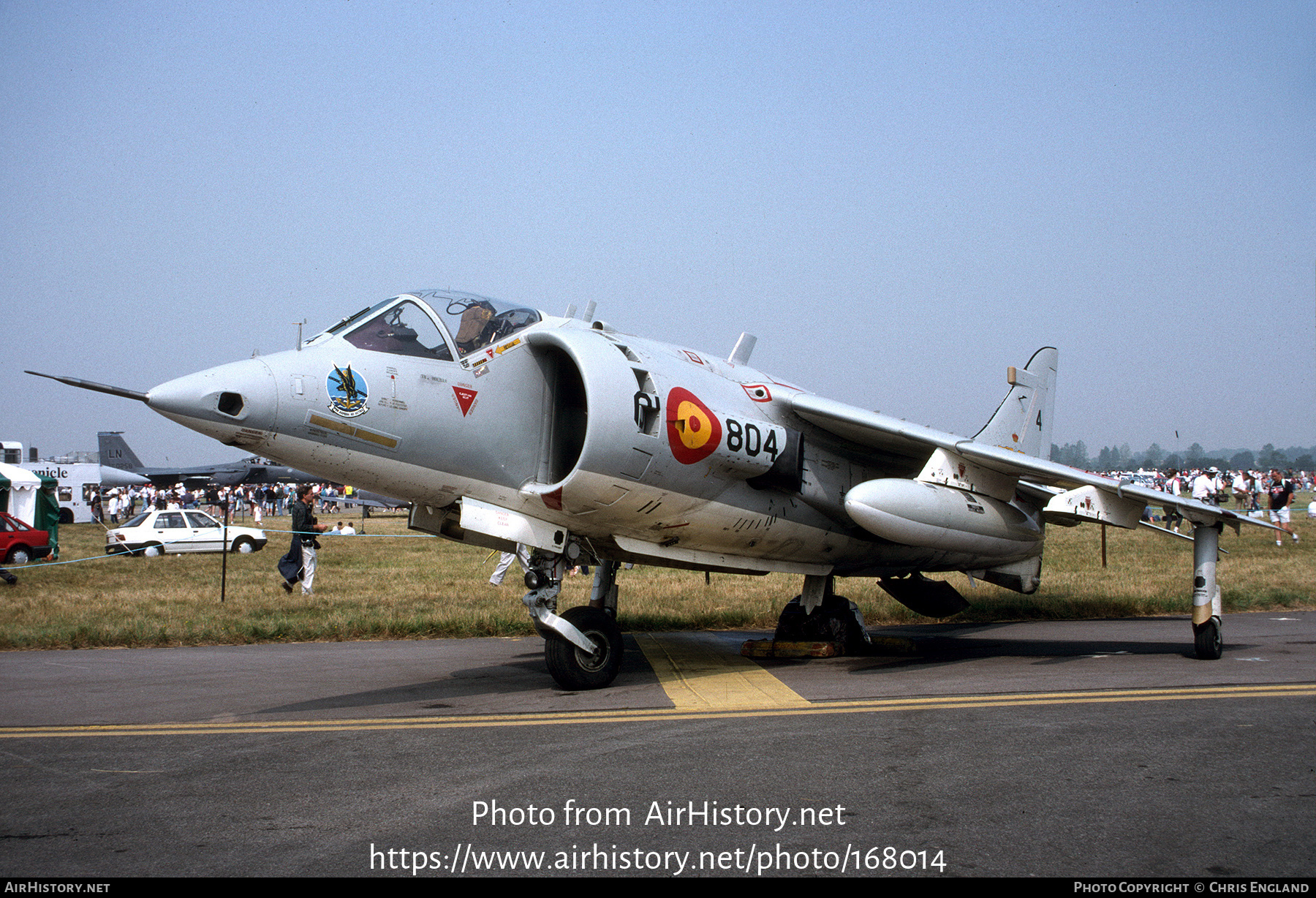 Aircraft Photo of VA1-3 | Hawker Siddeley AV-8S Matador | Spain - Navy | AirHistory.net #168014