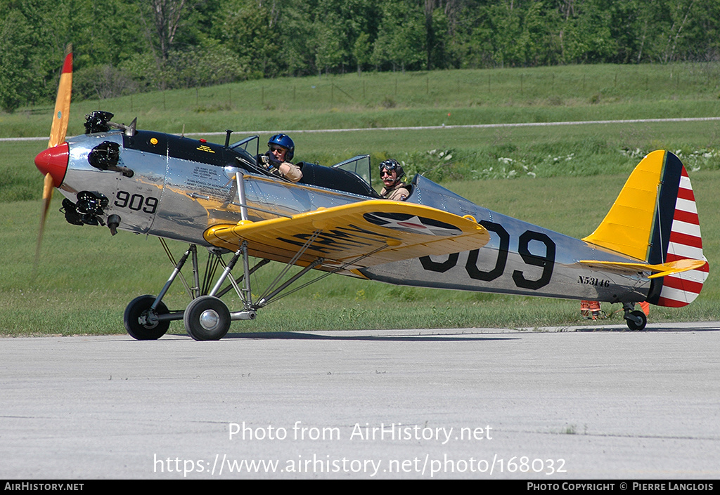 Aircraft Photo of N53146 | Ryan ST-3KR (PT-22C) | USA - Army | AirHistory.net #168032