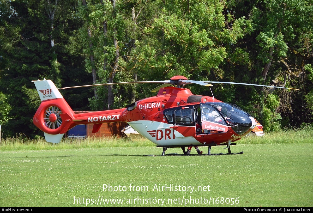 Aircraft Photo of D-HDRW | Eurocopter EC-135P-2+ | DRF Luftrettung - German Air Rescue | AirHistory.net #168056