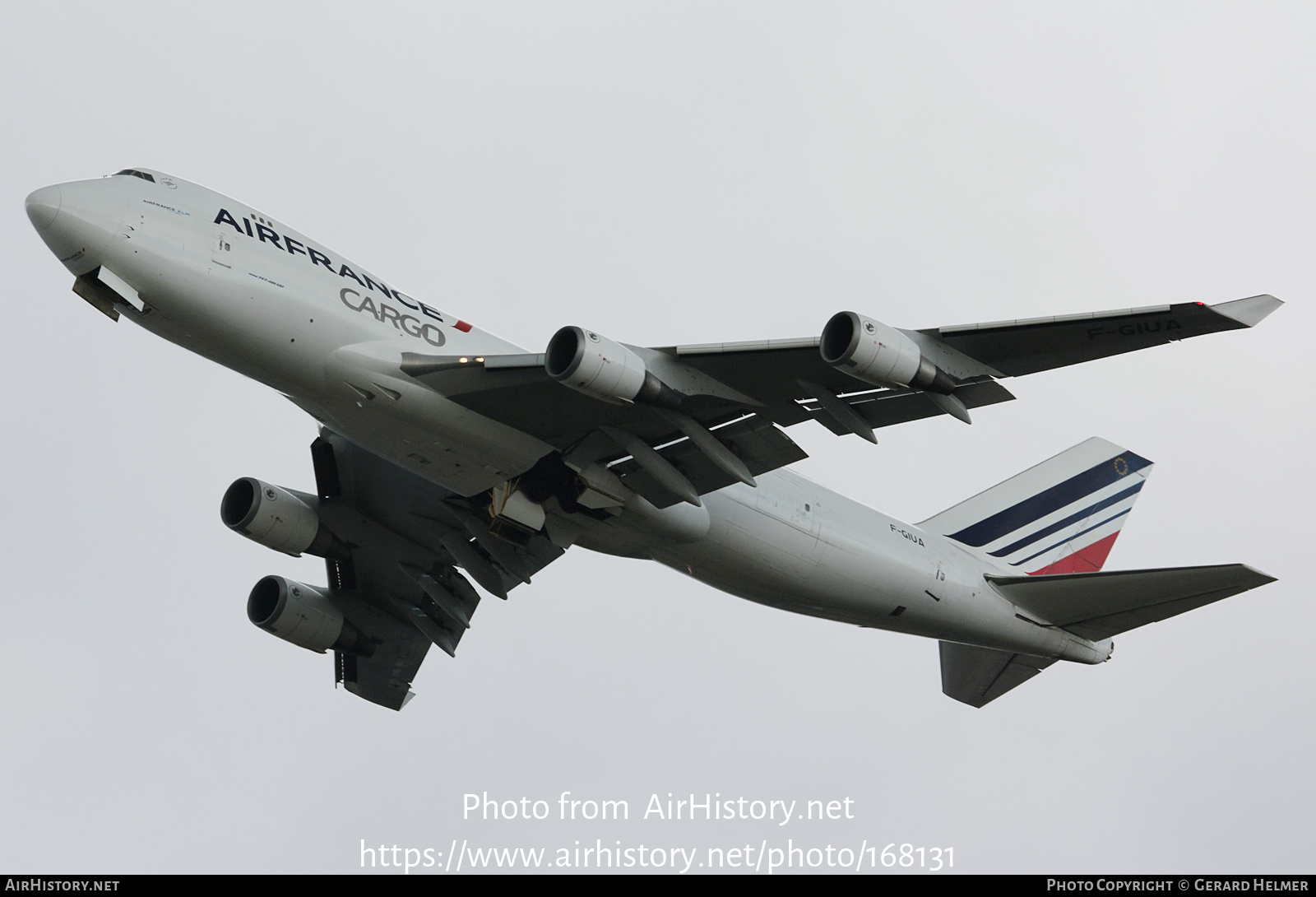 Aircraft Photo of F-GIUA | Boeing 747-428F/ER/SCD | Air France Cargo | AirHistory.net #168131