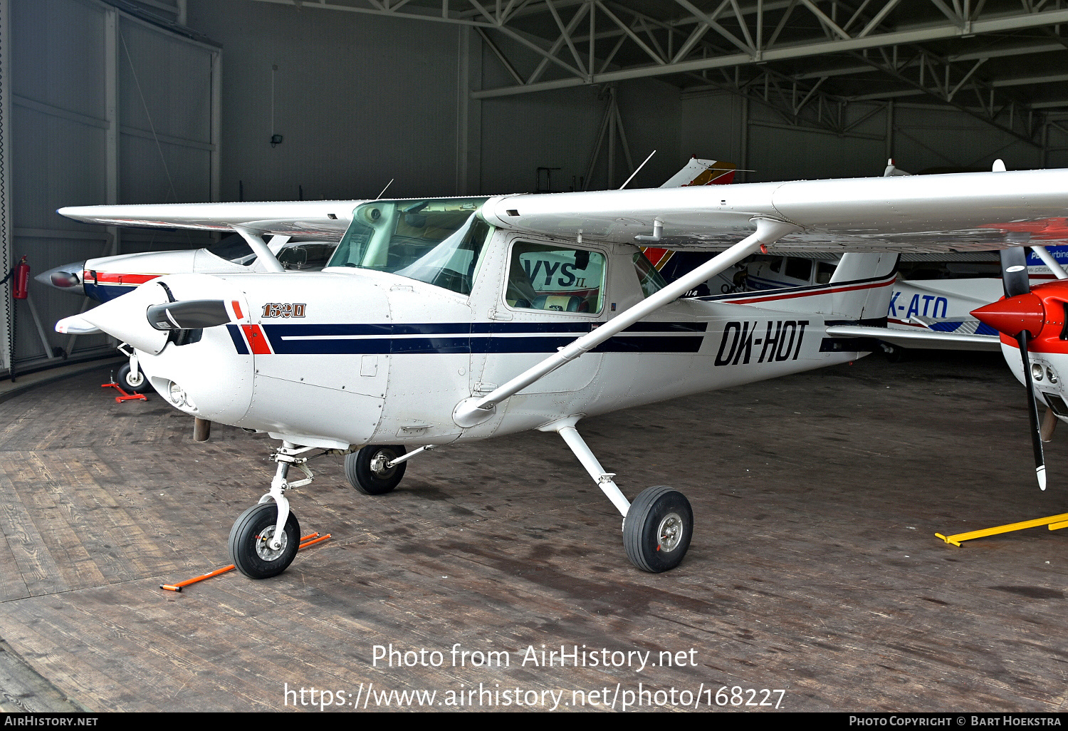 Aircraft Photo of OK-HOT | Cessna 152 | AirHistory.net #168227