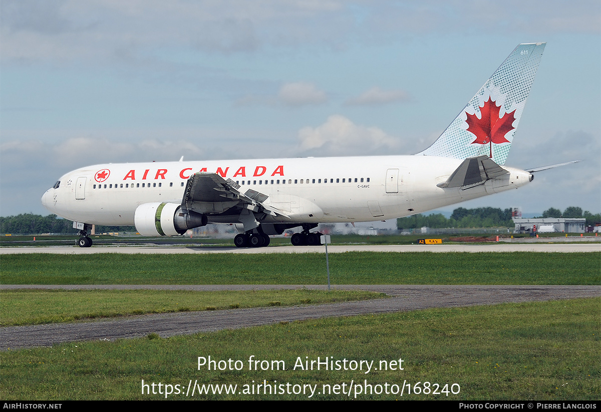 Aircraft Photo of C-GAVC | Boeing 767-233/ER | Air Canada | AirHistory.net #168240