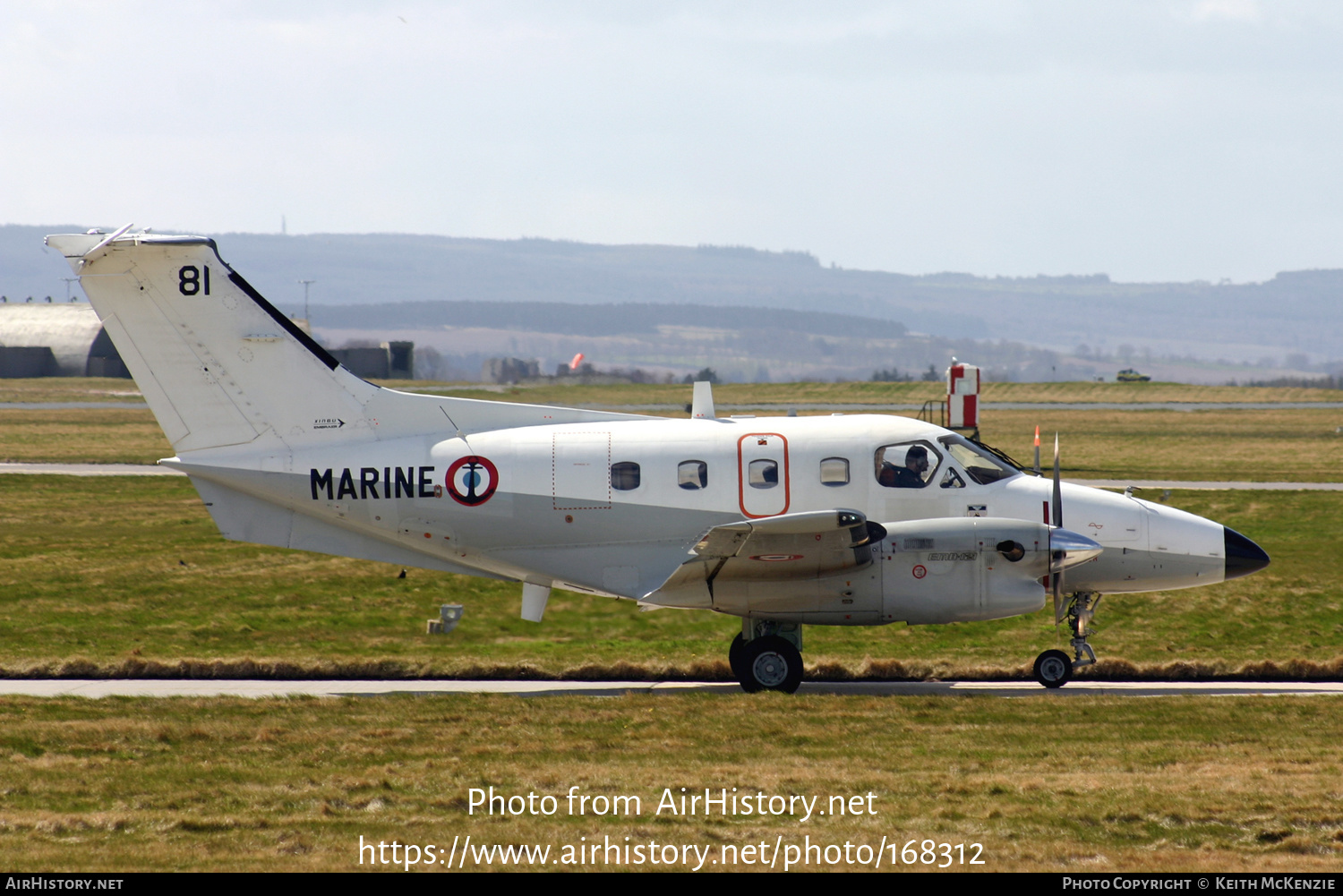 Aircraft Photo of 81 | Embraer EMB-121AN Xingu | France - Navy | AirHistory.net #168312