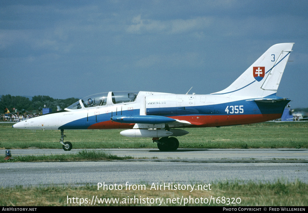 Aircraft Photo of 4355 | Aero L-39C Albatros | Slovakia - Air Force | AirHistory.net #168320