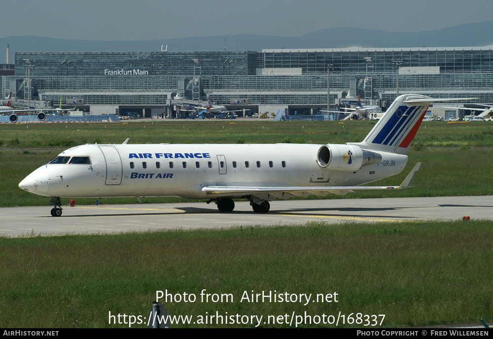 Aircraft Photo of F-GRJN | Bombardier CRJ-100ER (CL-600-2B19) | Air France | AirHistory.net #168337