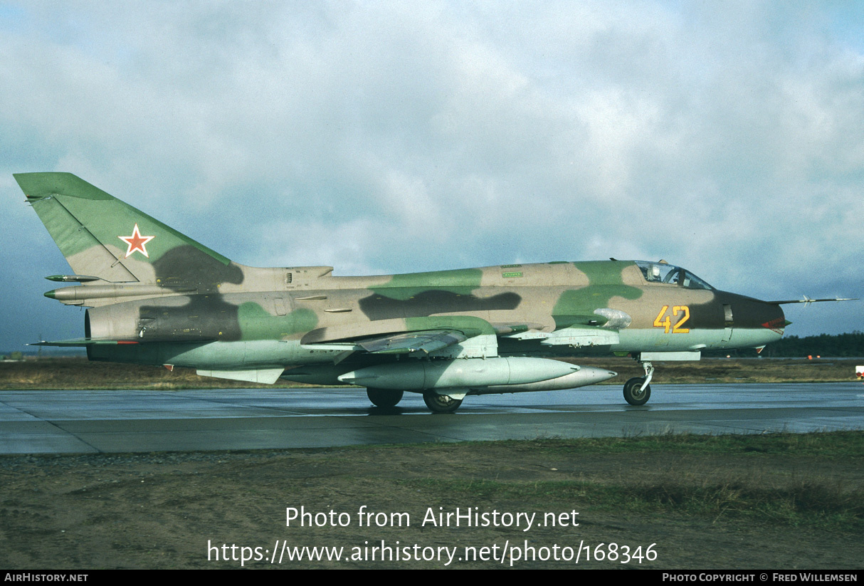 Aircraft Photo of 42 yellow | Sukhoi Su-17M4 | Russia - Air Force | AirHistory.net #168346