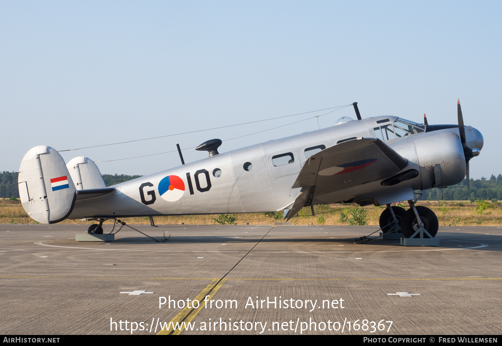 Aircraft Photo of G-10 | Beech D18S | Netherlands - Air Force | AirHistory.net #168367