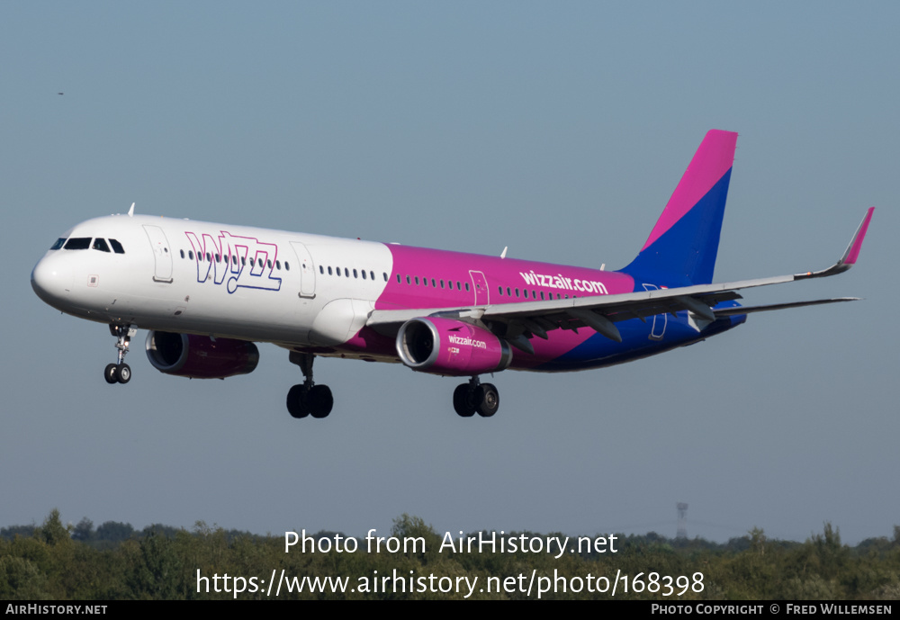 Aircraft Photo of HA-LTA | Airbus A321-231 | Wizz Air | AirHistory.net #168398