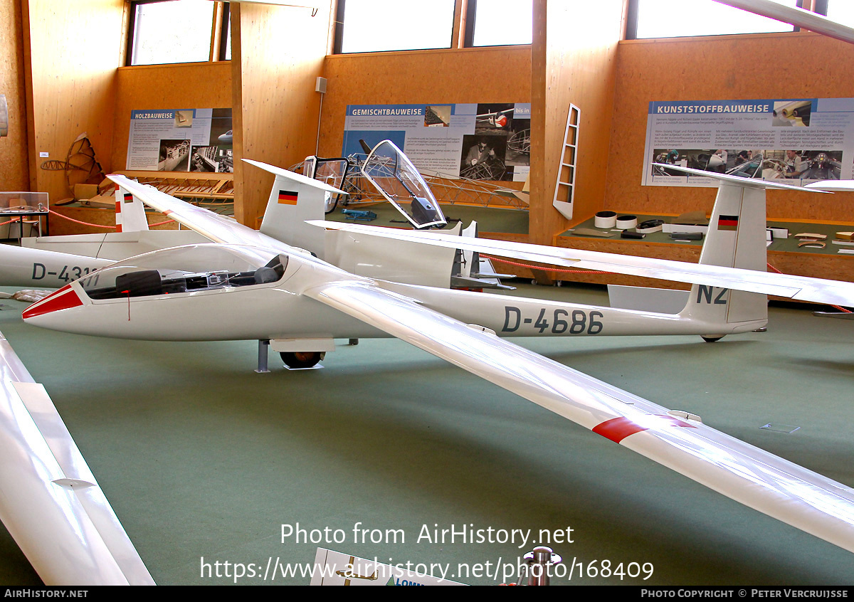 Aircraft Photo of D-4686 | Akaflieg Darmstadt D-36 Circe | AirHistory.net #168409