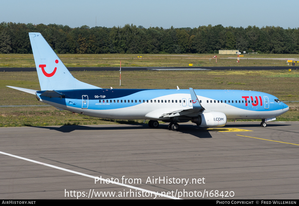 Aircraft Photo of OO-TUP | Boeing 737-85P | TUI | AirHistory.net #168420