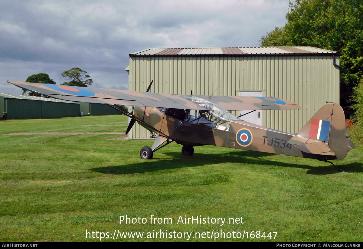 Aircraft Photo of G-AKSY / TJ534 | Auster 5 | UK - Army | AirHistory.net #168447