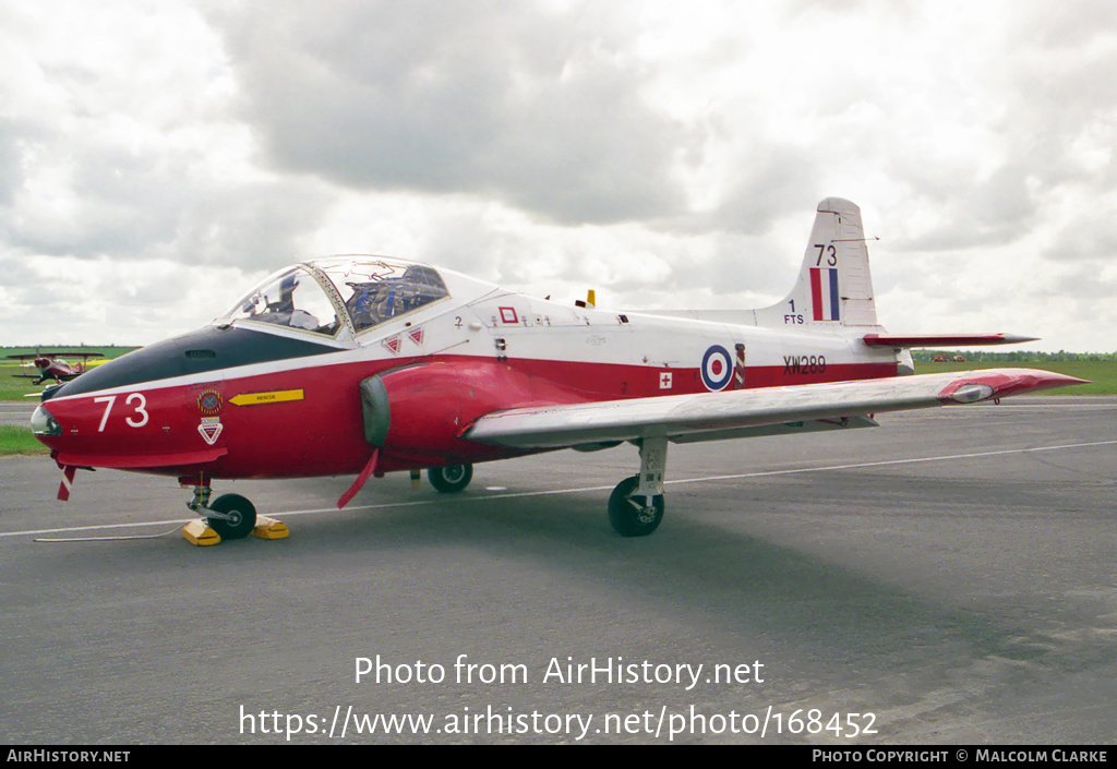 Aircraft Photo of G-BVXT / XW289 | Hunting P.84 Jet Provost T3A | UK - Air Force | AirHistory.net #168452