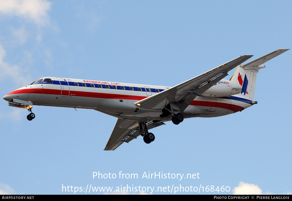 Aircraft Photo of N707EB | Embraer ERJ-135LR (EMB-135LR) | American Eagle | AirHistory.net #168460