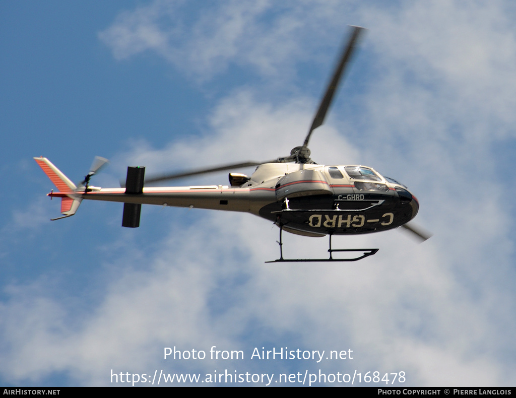 Aircraft Photo of C-GHRD | Aerospatiale AS-350B-3 Ecureuil | AirHistory.net #168478