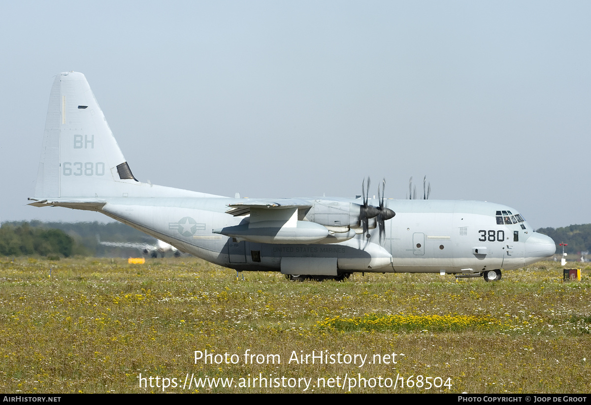 Aircraft Photo of 166380 / 6380 | Lockheed Martin KC-130J Hercules | USA - Marines | AirHistory.net #168504