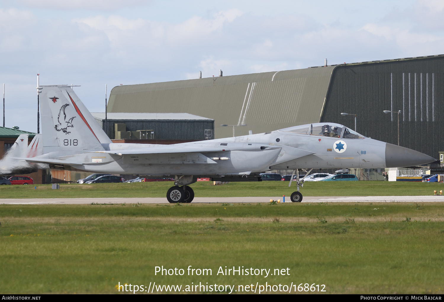 Aircraft Photo of 818 | McDonnell Douglas F-15C Baz | Israel - Air Force | AirHistory.net #168612