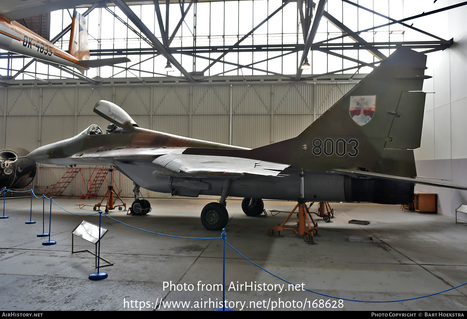 Aircraft Photo of 8003 | Mikoyan-Gurevich MiG-29A (9-12A) | Slovakia - Air Force | AirHistory.net #168628